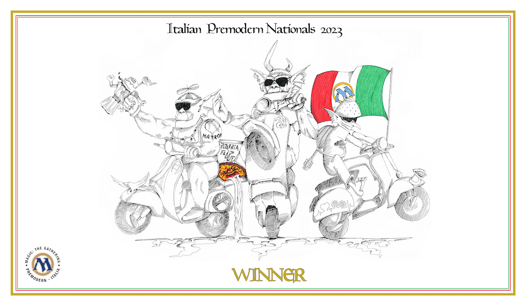 Playmat: Italian Premodern Champion 2023