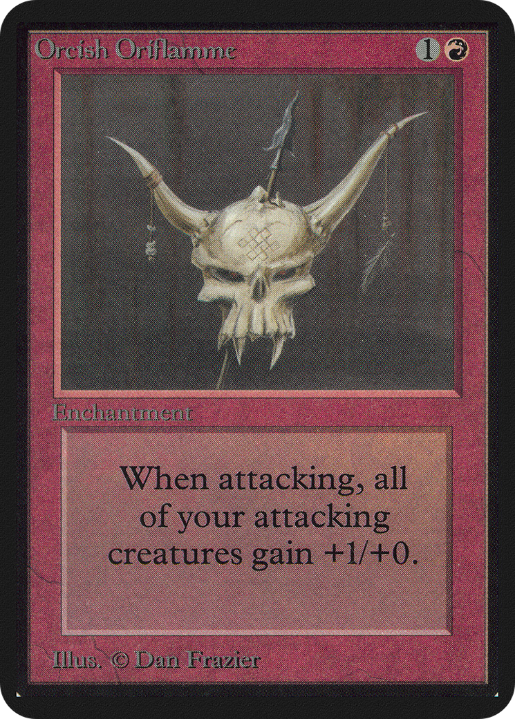 Orcish Oriflamme - Alpha Edition